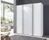Wimex Norderstedt 180x210cm weiß/Glas weiß