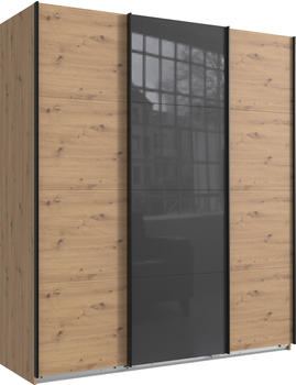 Wimex Norderstedt 180x210cm artisan-eiche/Glas grey