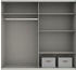 Wimex Norderstedt 180x210cm artisan-eiche/Glas grey