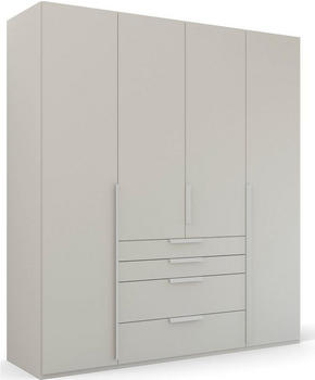 Rauch Purisma 4-t&uuml;rig 201x223cm mit Schubladen seidengrau