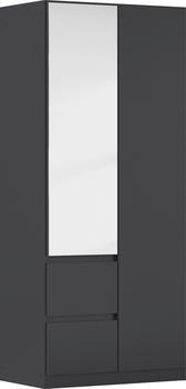 Rauch Mainz 91x210cm mit Spiegel graumetallic