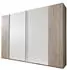 Wimex Lotto 270x210x65cm Eiche sägerau-Nb. / Schwebetürenfront alpinweiß (479788)