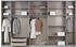 Rauch Oracle 360x229cm mit Schubladen graumetallic