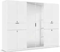 rauch Dreht&uuml;renschrank "Kleiderschrank Schrank Garderobe W&auml;scheschrank TICAO"