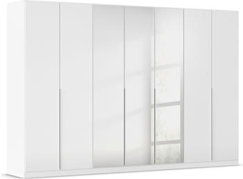 Rauch Agordo 7-t&uuml;rig 315x210cm mit Spiegel alpinwei&szlig;/hochglanz-wei&szlig;