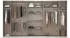 Rauch Agordo 3-trg. 360x210cm eiche artisan/Glas champagner