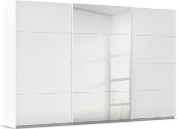 Rauch Agordo 3-t&uuml;rig 260x229cm mit Spiegel alpinwei&szlig;/Glas kristallwei&szlig;