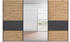 Rauch ORANGE Cortona 360x230cm mit Spiegel artisaneiche/graumetallic