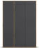 Rauch Nabila 140x194cm graumetallic/artisaneiche