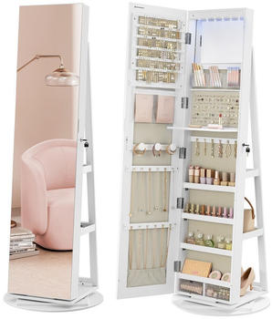 Songmics Schmuckschrank 37x162cm (JJCDE007W02)