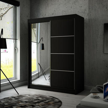 Beautysofa Paco 150x215cm schwarz