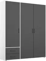 rauch Dreht&uuml;renschrank "Kleiderschrank Schrank Garderobe W&auml;scheschrank VOYAGER" in