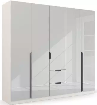 Rauch Modern by Quadra Spin 226x210cm mit Schubladen alpinwei&szlig;/kristallwei&szlig;