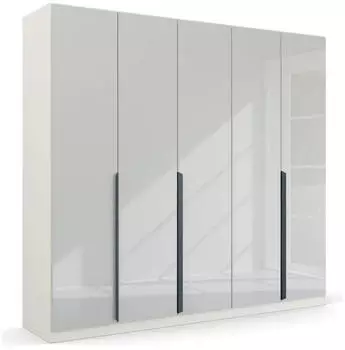 Rauch Modern by Quadra Spin 226x210cm alpinwei&szlig;/Glas kristallwei&szlig;