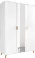 rauch Kleiderschrank "Skandi Kinderzimmer Schlafzimmerschrank FALUN" Breite 137/182,