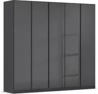 rauch Dreht&uuml;renschrank "Monostar" mit Glasfront sowie umfangreicher...