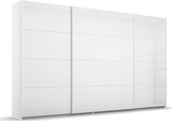 Rauch Koluna 315x229cm mit Schubladen alpinwei&szlig;/Glas kristallwei&szlig;