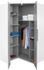fresh to go Level 236cm weiß/Spiegel