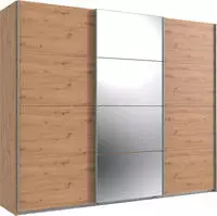 Wimex Schwebet&uuml;renschrank "Norderstedt" INKLUSIVE 2 Stoffboxen und 2 zus&auml;tzliche