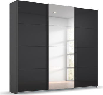 Rauch Koluna 203x229cm grau-metallic/Glas basalt/Spiegel
