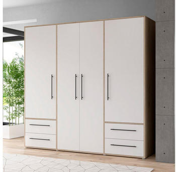 Forte Mokkaris 206x200cm eiche-sonoma/wei&szlig; (MKSS841-Q36)