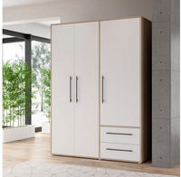 FORTE Kleiderschrank "Mokkaris, zeitloses Design, 3&ndash;4 T&uuml;ren, Made in Europe" B/H/T