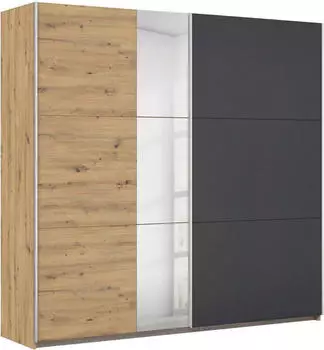 Rauch Monza 218x210cm artisan-eiche/grau-metallic