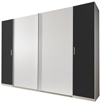 Wimex Lotto 270x210x65cm alpinwei&szlig; / Dreht&uuml;ren Anthrazit (478788)