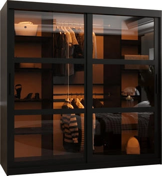 Meble Kryspol Dome 180x200cm schwarz