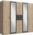 Wimex Diver 225x210x58cm struktureiche hell/graphit (882664)