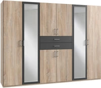 Wimex Kleiderschrank "Diver Dreht&uuml;renschrank mit Spiegel, 180, 225 o. 270cm breit"