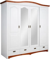 OTTO home Schiebet&uuml;renschrank "Konrad, Landhausstil, rustikal, mit Schubladen +