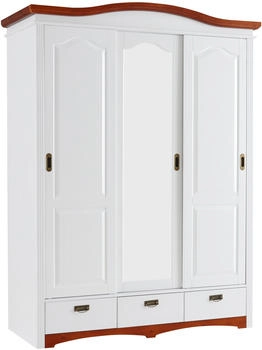 Home Affaire Konrad 153x207cm weiß/kirsche