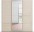 Rauch Agordo 3-türig 203x210cm mit Spiegel champagner/Glas champagner