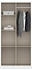 Rauch Bremen 91x199cm graumetallic