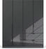 Rauch Skandi by Quadra Spin 181x210cm mit 2 Schubladen graumetallic/Glas basalt