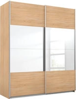 rauch Schwebet&uuml;renschrank "Quadra" mit Spiegelelementen