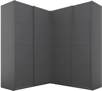 rauch Schwebet&uuml;renschrank "Schrank Garderobe Eckkleiderschrank QUADRA Front in
