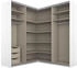 Rauch Quadra 181x210cm mit Spiegel und Schubladen (AG294.0Q29)