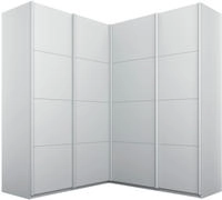 rauch Schwebet&uuml;renschrank "Schrank Garderobe Eckkleiderschrank QUADRA Front in