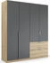 Rauch Dark & Wood by Quadra Spin 181x210cm mit Schubladen (A759W.08N7)