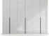Rauch Modern by Quadra Spin 271x210cm alpinweiß/Glas kristallweiß