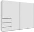 Forte Möbel Schwebetürenschrank 250x200cm weiß