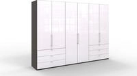 WIEMANN Faltt&uuml;renschrank "Loft, Kleiderschrank, Schrank, W&auml;scheschrank, mit