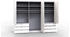 Wiemann Loft 300x216cm havanna/Glas weiß
