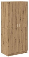 vidaXL Kleiderschrank Artisan-Eiche 90x52x200 cm Holzwerkstoff