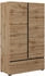 INOSIGN Wäscheschrank Cross 89x150cm wotan eiche
