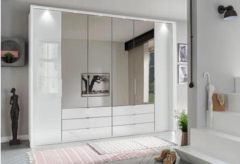 Wiemann Kansas 300x217cm wei&szlig;/Wei&szlig;glas mit Spiegel
