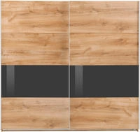 Wimex Schwebet&uuml;renschrank "Bramfeld Kleiderschrank" mit Glaselementen und