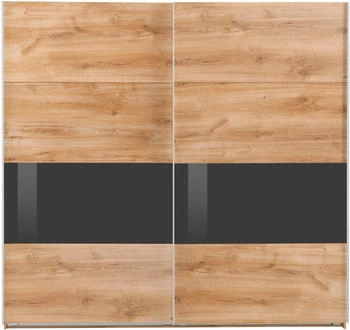 Wimex Bramfeld 225x236cm plankeneiche/Grauglas